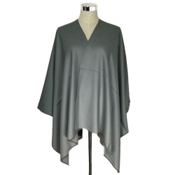 Digital printing women poncho gradient