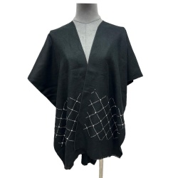 Women poncho small with diamond