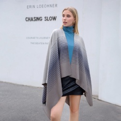 Reversible women poncho