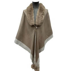 Triangle women poncho