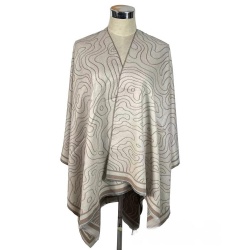 Reversible women poncho