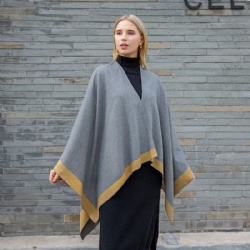 Reversible women poncho