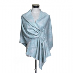 Jacquard Women keyhole wrap